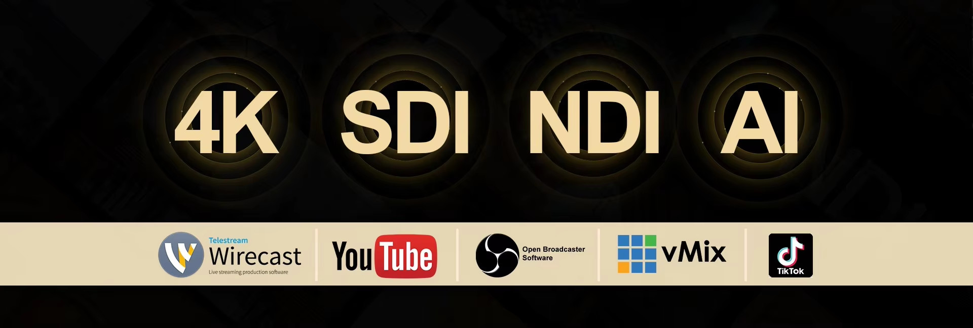 calidad 1080P NDI PTZ cámara de video fábrica